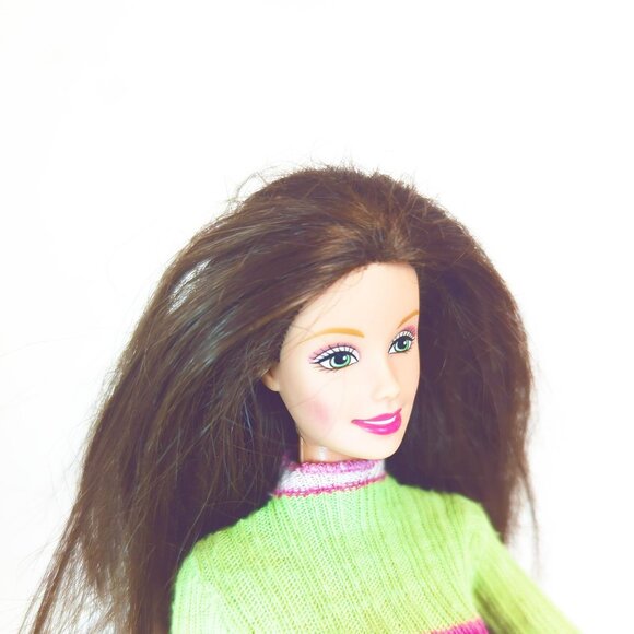 Barbie Boutique Teresa Groovy Trendy Chic Doll Mattel 56433 2002 Brunette - Picture 4 of 6